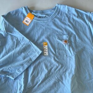 Carhartt Sky Blue Pocket Tee